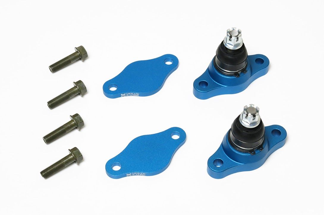 Megan Racing **6621** Roll Center Adjuster S2000/AP1/AP2 Front (Forged Body) with offset plates 2pcs/Set, 3.9 LBS MSRP: $230