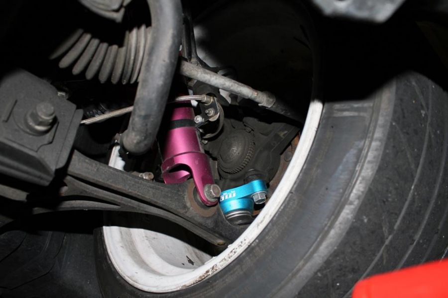 Megan Racing **6621** Roll Center Adjuster S2000/AP1/AP2 Front (Forged Body) with offset plates 2pcs/Set, 3.9 LBS MSRP: $230