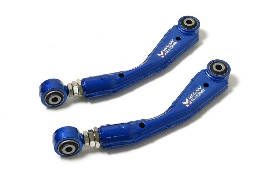 Megan Racing Rear Upper Camber Arm - Hardened Rubber (2pcs) for Benz W211 E-Class 2003-2009 RWD/AWD (Excludes Air Suspension Models)