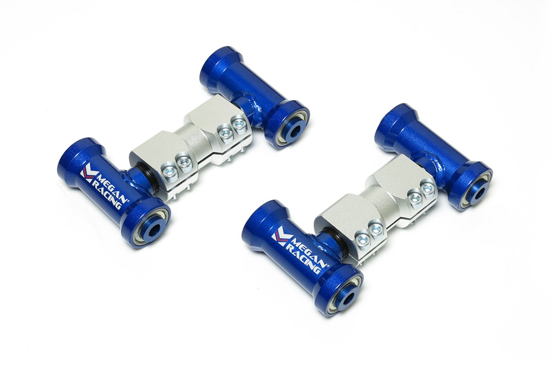 Megan Racing Front Adjustable Upper Control Arms 2-Piece Set for 300ZX R32 GTR