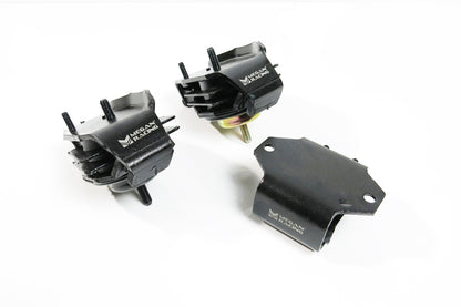 Megan Racing Engine Mounts - Reinforced for 1989-1998 Nissan 240SX S13/S14 Hard Rubber (3 pcs) MRS-NS-1740