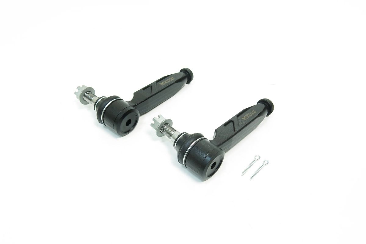 Megan Racing Nissan 240SX S14 S15 HICAS Tie Rod Ends - 25mm Longer, 2pcs