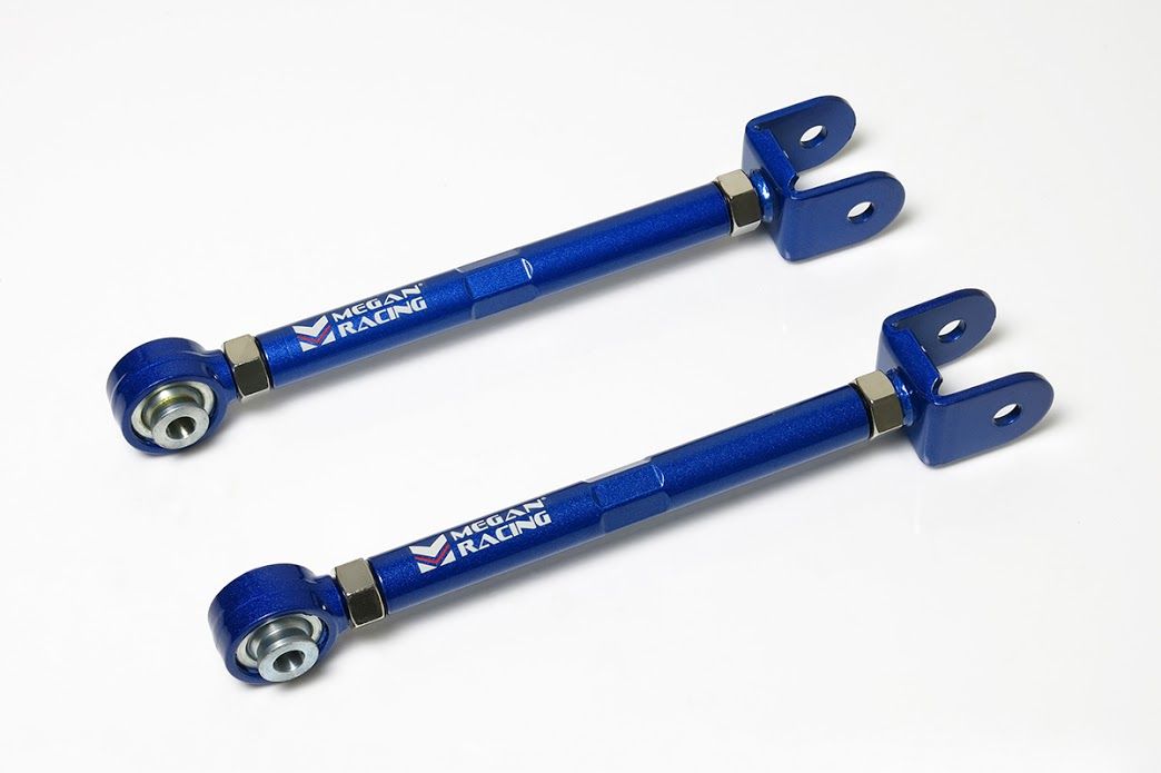 Megan Racing **6412** 00-05 MRS Rear adj. Trailing Arms (Pillow Ball), 5 LBs MSRP $140