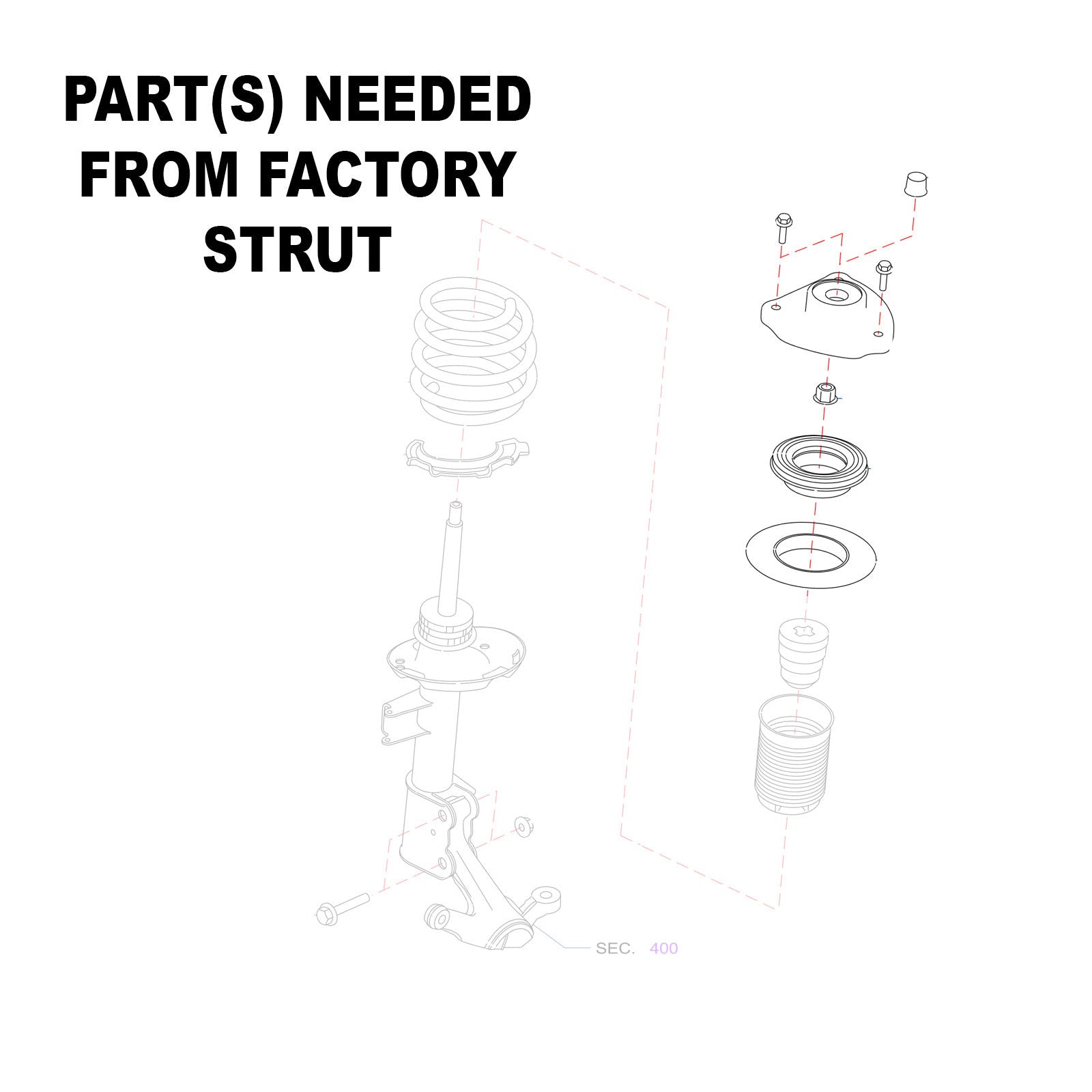 Godspeed Infiniti QX30 (H15) 2017-19 Coilovers