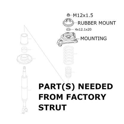 Godspeed Audi A6/A6 Quattro C6/C7/C8/4K Coilovers