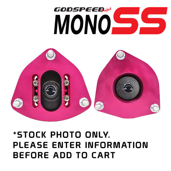 Godspeed MonoSS Coilover Top Mount - Pair