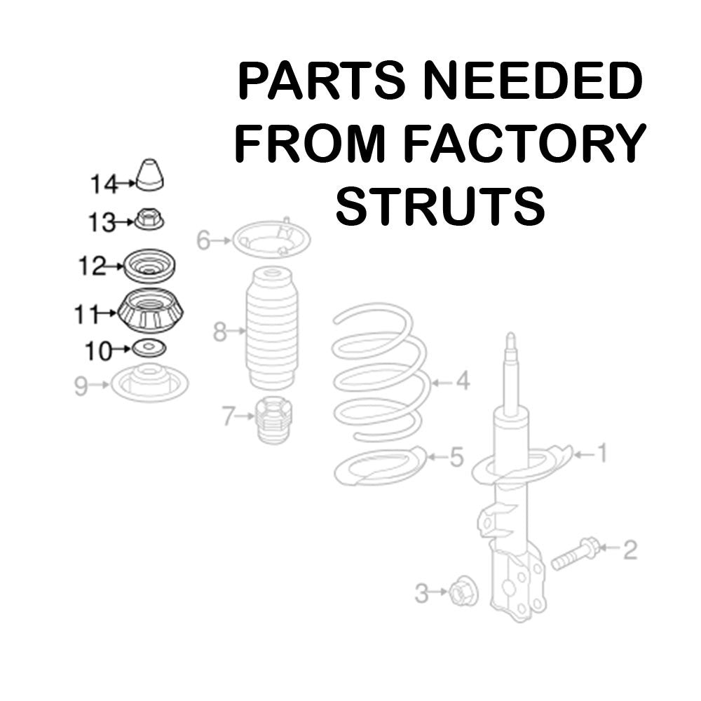 Godspeed Hyundai Accent (HC/YC/RB) MonoSS Coilovers