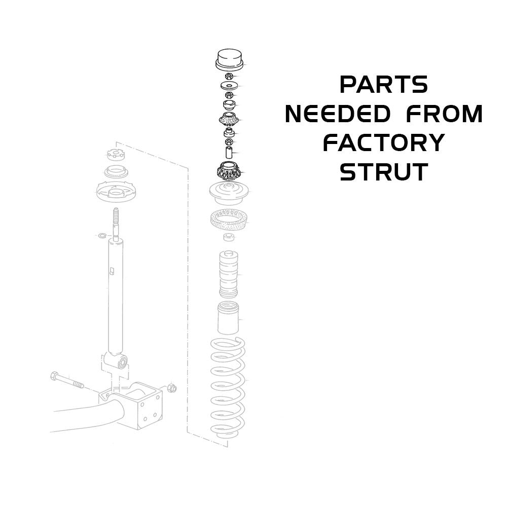 Godspeed Volkswagen Corrado (A2) 1990-95 MonoSS Coilovers