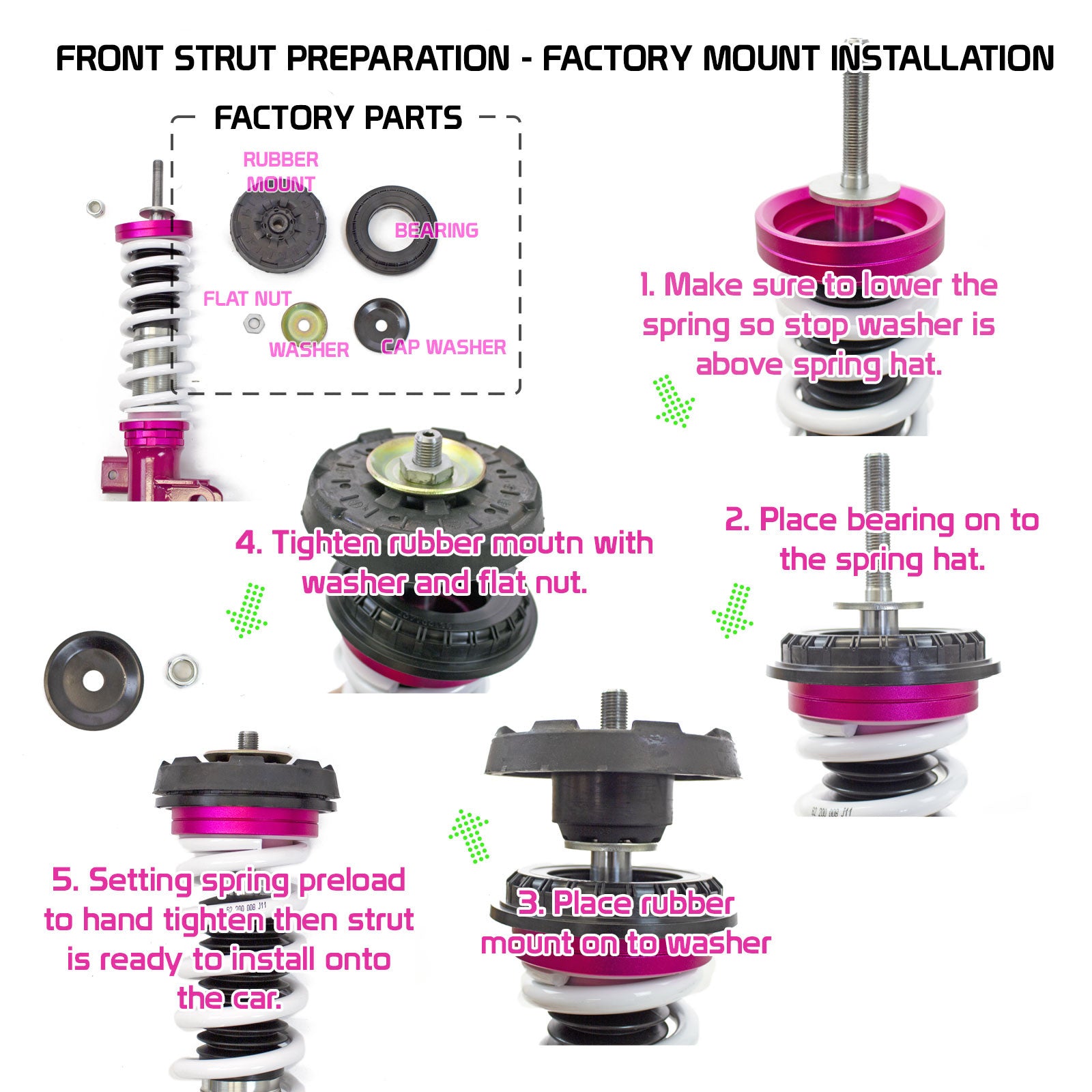 Godspeed Chevrolet Camaro Coupe 2010-15 Coilovers