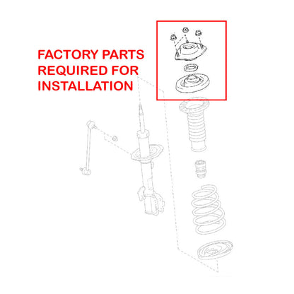 Godspeed Toyota Sienna (XL30) 2011-21 MonoSS Coilover Suspension