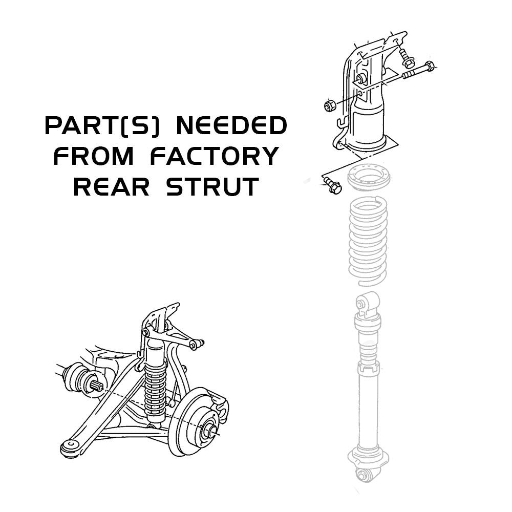 Godspeed Audi A4 Quattro (B5) 1996-01 Coilovers