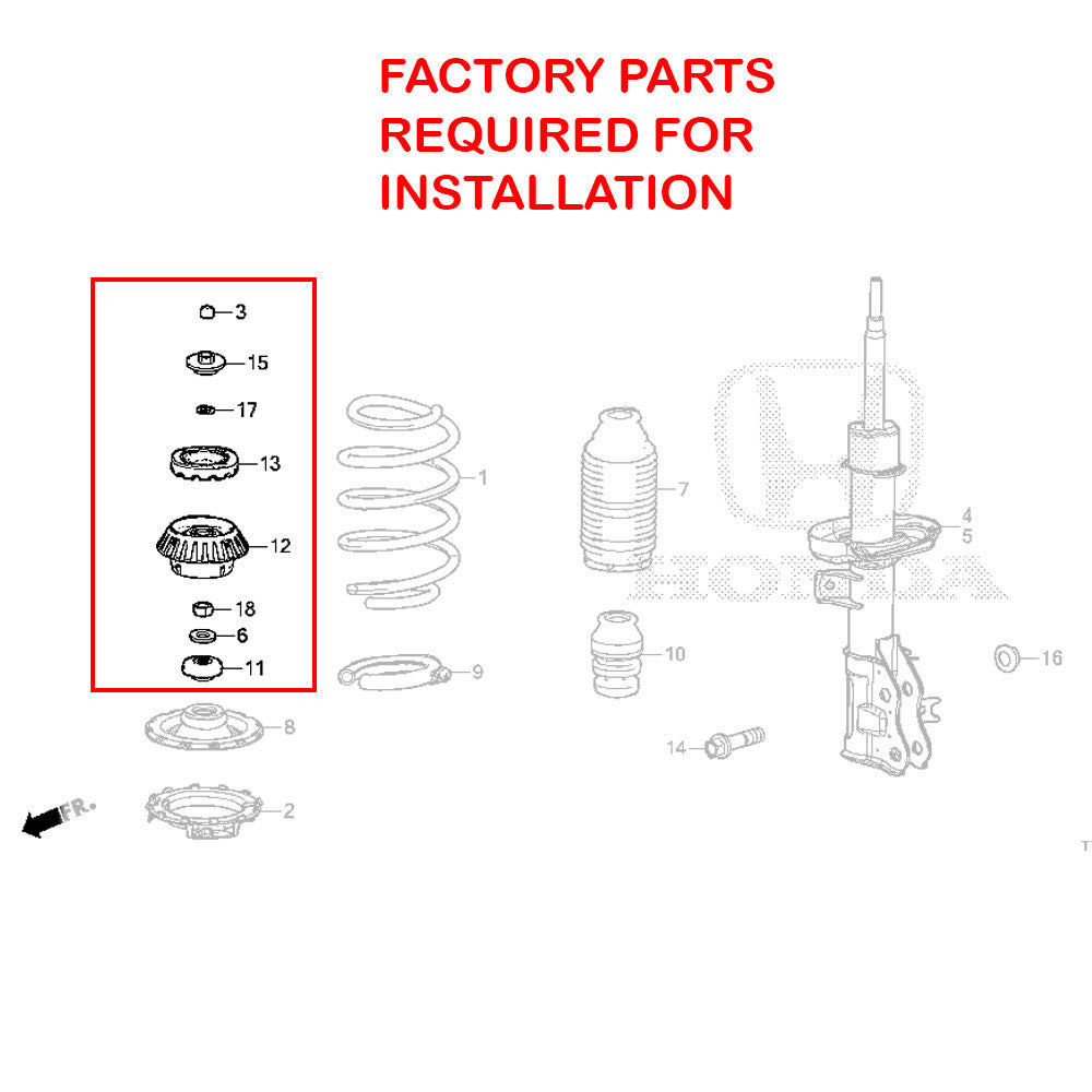 Godspeed Honda CR-Z (ZF1) 2010-16 Coilovers