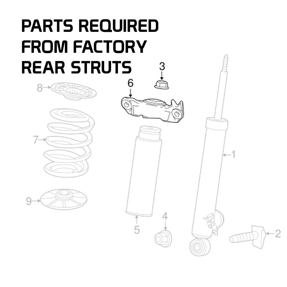 Godspeed Chevrolet Malibu 2013-2024 MonoSS Coilovers