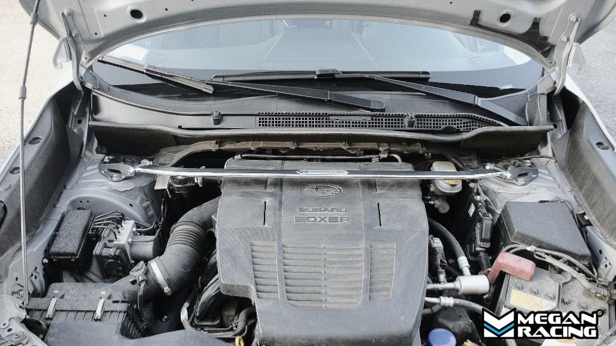 Megan Racing Race-Spec Front Upper Strut Bar for Subaru Forester 2019 and Newer