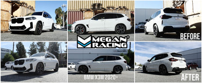 Megan Racing Lowering Springs for BMW X3M/X4M (F97/F98) 2019+ -20mm Drop, SAE 9254 Cold Wound Steel - MR-LS-BF98X