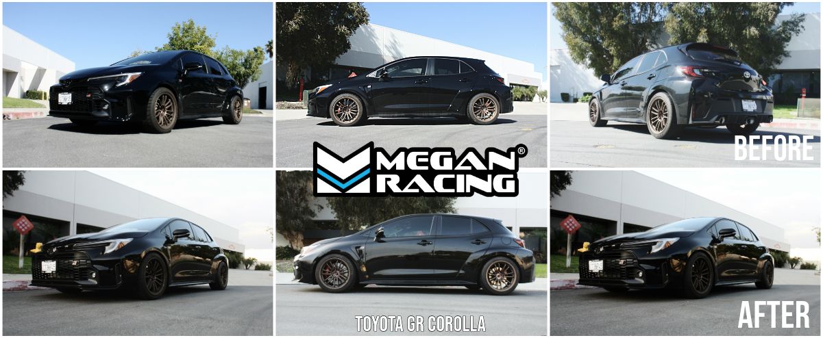 Megan Racing Street Series Coilover Damper Kit for Toyota GR Corolla 2023 and Newer
