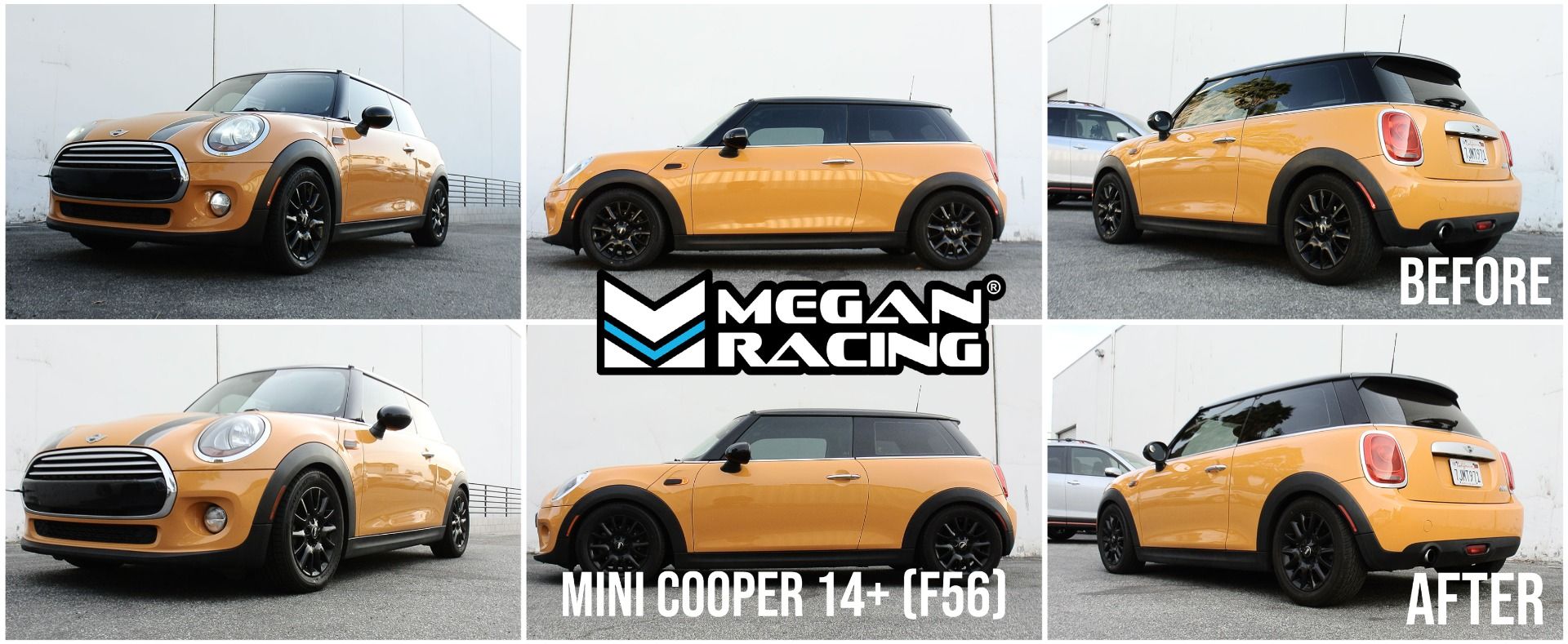 Megan Racing Lowering Springs for Mini Cooper 2014 and Newer