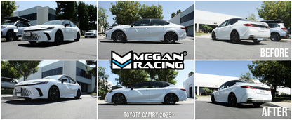 Megan Racing Lowering Springs Front & Rear for 2025+ Toyota Camry SAE 9254 Cold Wound Steel - MR-LS-TCA25