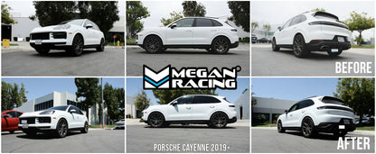 Megan Racing Coilover System - Full Length Adjustable for Porsche Cayenne 2019-2023 30-way Damping Monotube Shock MR-CDK-PC19-EU