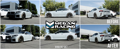 Megan Racing - Coil Over Dampers for BMW M2 G87 2023+ AWD Monotube Damping 32 level damper force adjustment