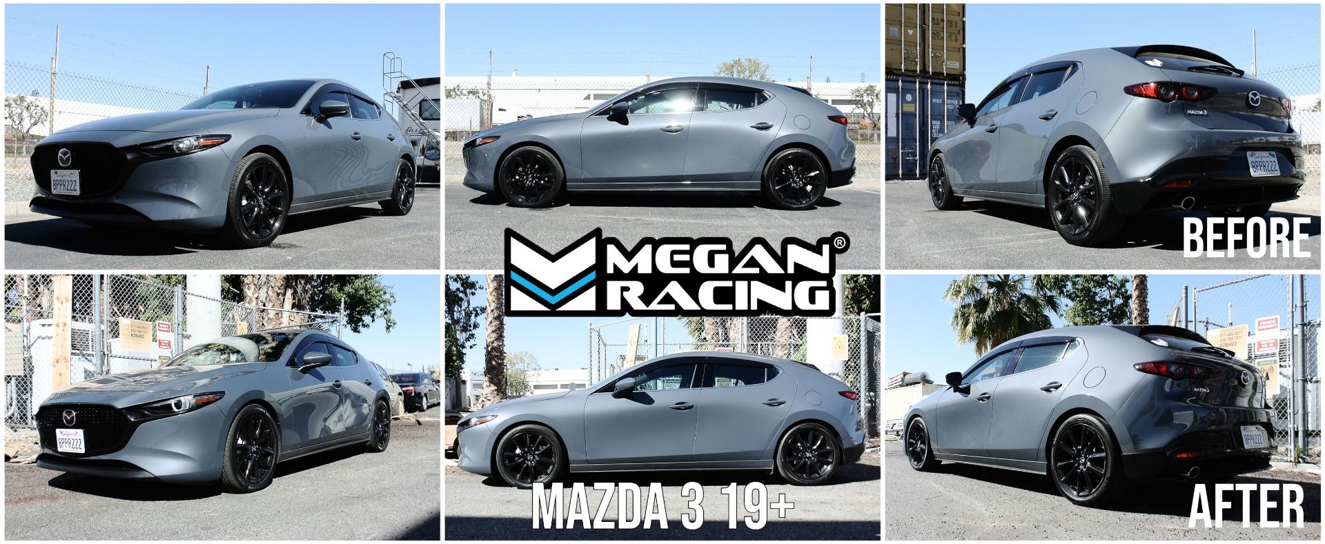 Megan Racing Mazda 3 Lowering Springs 2019 and Newer FWD