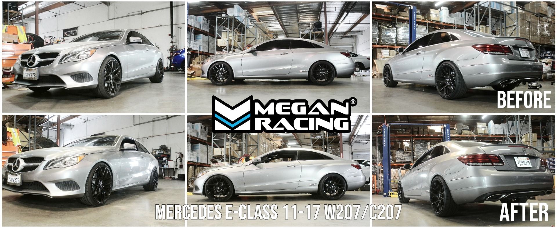 Megan Racing Coilover Damper Kit for Mercedes E-Class 2011-2017 W207 C207