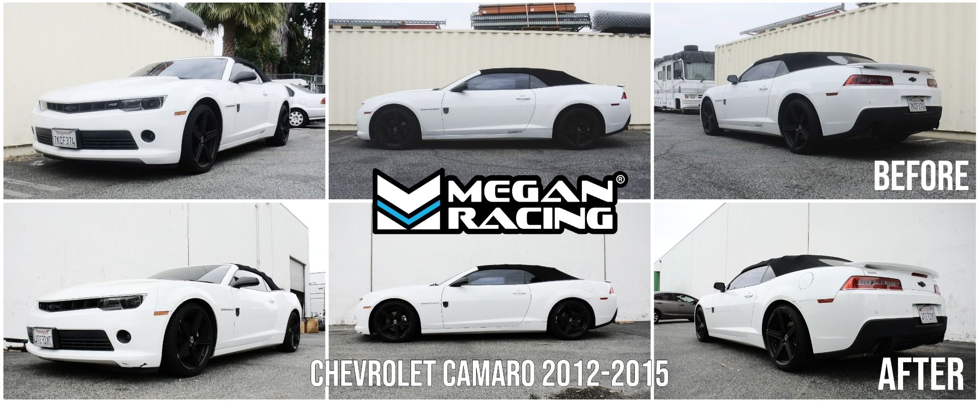 Megan Racing Lowering Springs for Chevrolet Camaro 2012-2015 EXC Z06 ZR1