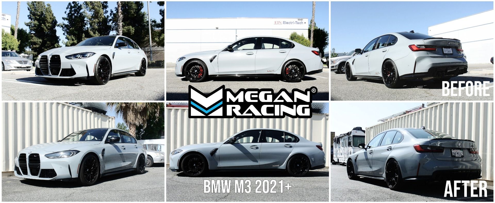 Megan Racing EuroII Series Coilover Kit for BMW M3 G80 2021+