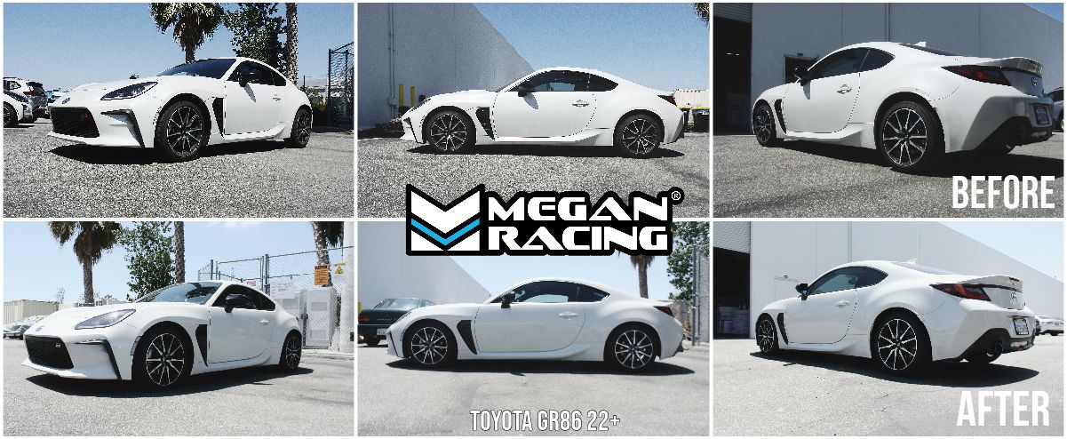 Megan Racing Lowering Springs for Toyota GR86 2022 and Newer