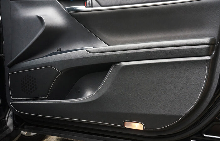 TOM'S Racing Door Kick Panel Protector - 2018+ Toyota Camry