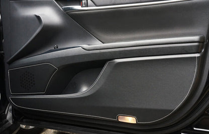TOM'S Racing Door Kick Panel Protector - 2018+ Toyota Camry