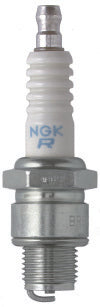 NGK 4122 BR7HS spark plug shown, sold as one Box of 4