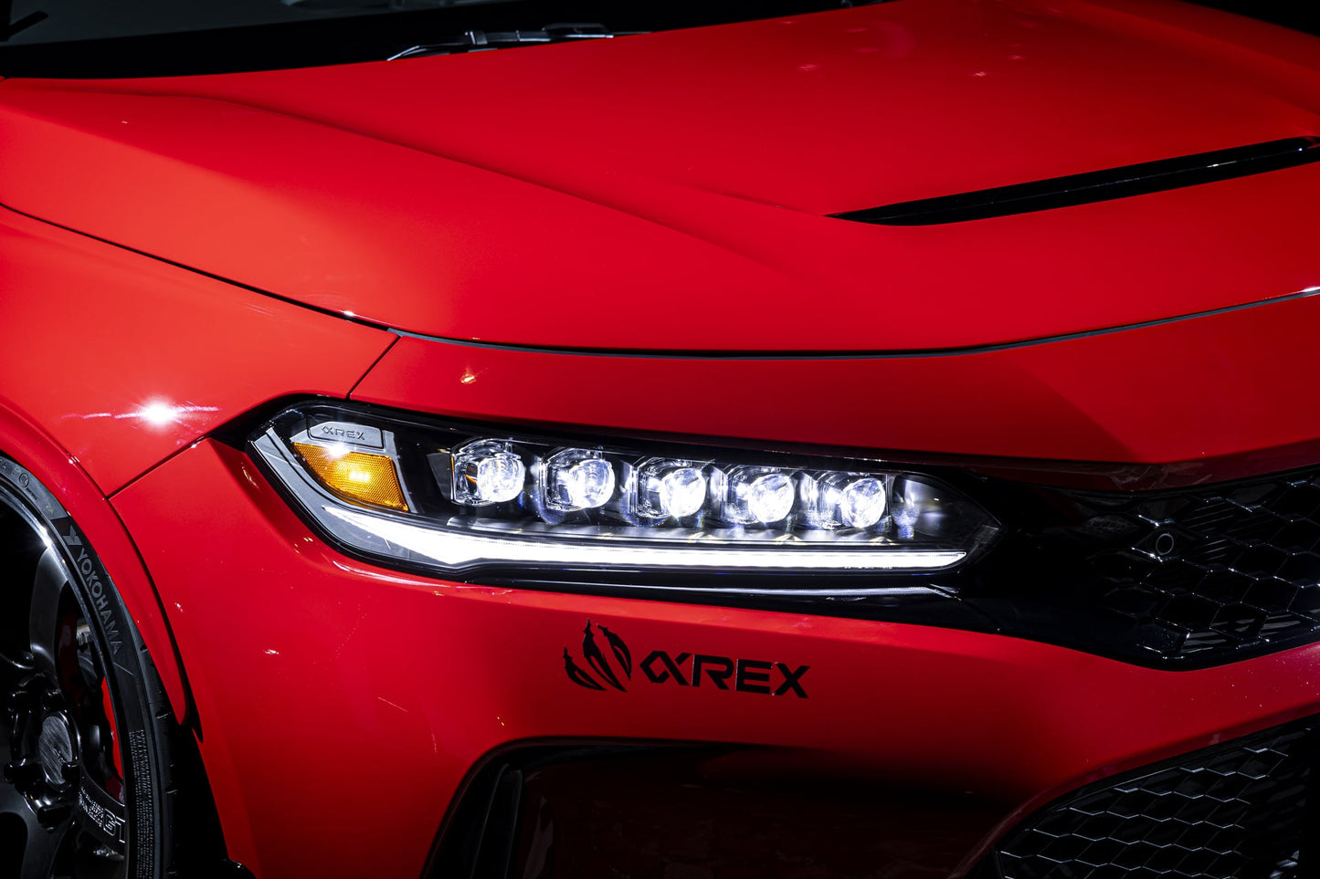 ALPHAREX NOVA-Series LED Projector Headlights - Honda Civic (2022-2025)