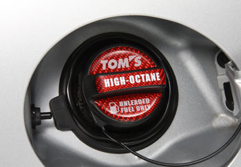 TOM'S Racing Fuel Cap Garnish Sticker