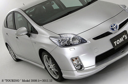 TOM'S Racing Front Lip Spoiler (Painted Black) - 2010-2011 Toyota Prius