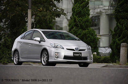 TOM'S Racing Front Lip Spoiler (Painted Black) - 2010-2011 Toyota Prius