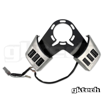 GKTech Z33 350z steering wheel control relocation bracket