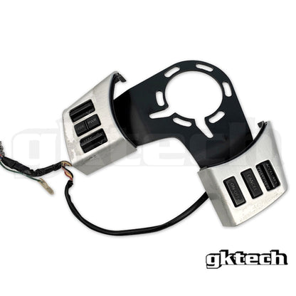 GKTech Z33 350z steering wheel control relocation bracket