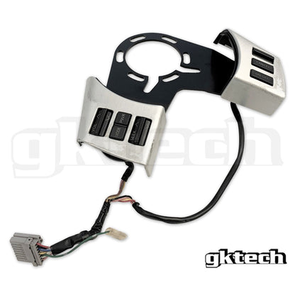 GKTech Z33 350z steering wheel control relocation bracket