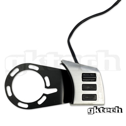 GKTech Z33 350z steering wheel control relocation bracket