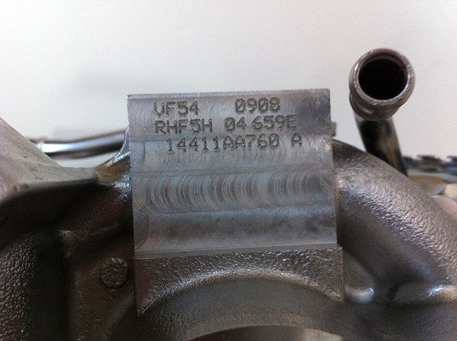 Tomioka Racing TR Hybrid VF54 Turbo for 2010 Subaru Legacy GT