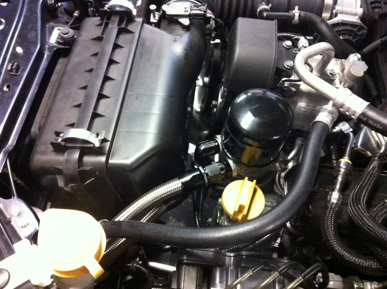 Tomioka Racing TR Subaru BRZ/Scion FRS/ Toyota FT86 Oil Cooler Kit With Thermostat TR-ES2040