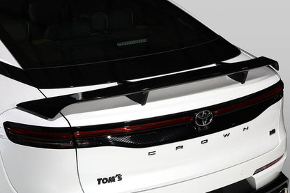 ORC TOM'S Racing - Rear Trunk Spoiler Wing (Painted - Black) - Toyota Crown (2023+)