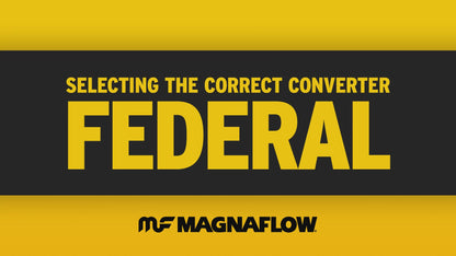 MagnaFlow Nissan Sentra HM Grade Federal / EPA Compliant Direct-Fit Catalytic Converter 93355 Audio File