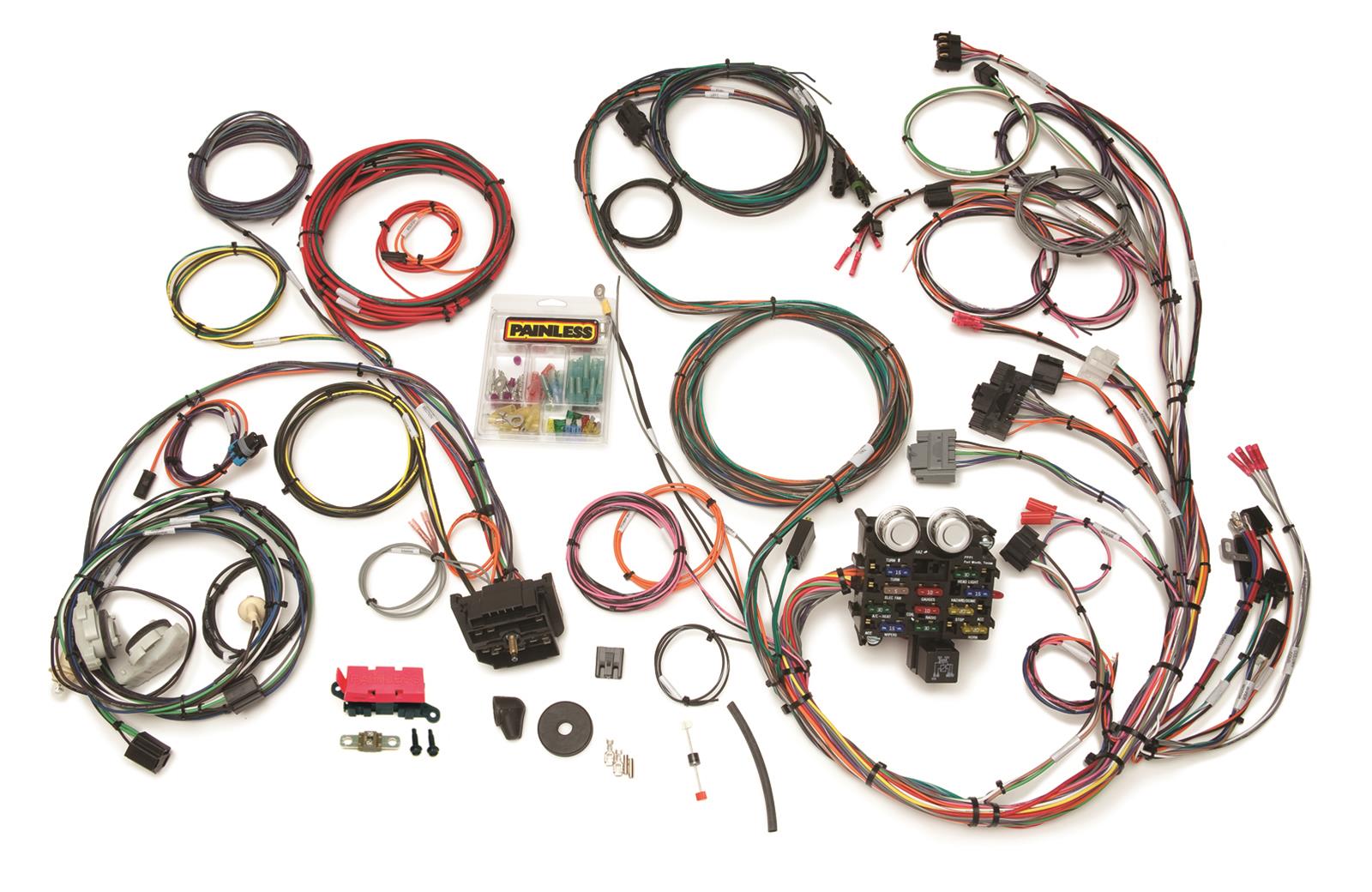 Painless Direct Fit Jeep YJ Harness (1987-1991) - 23 Circuits