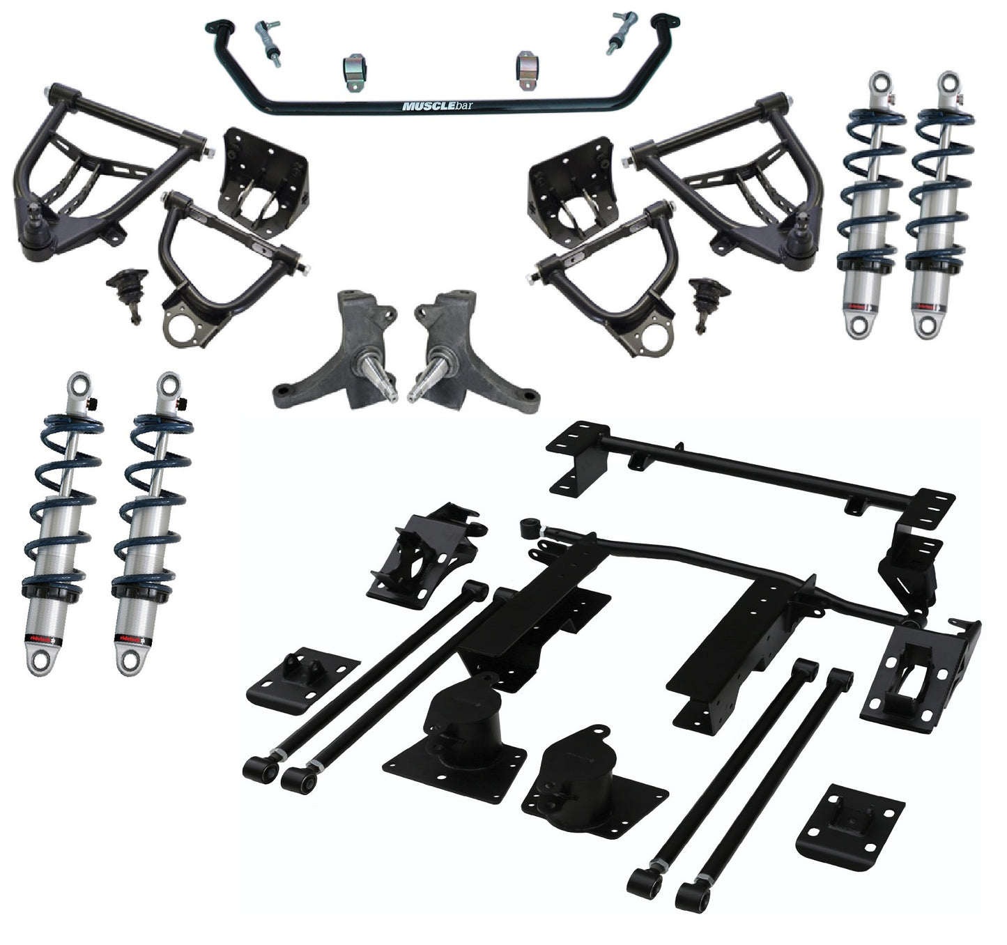 Ridetech 73-87 Chevy C10Complete CoilOver System HQ Series 11360201