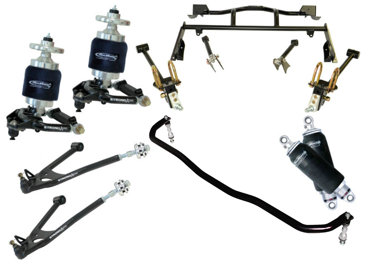Ridetech 67-70 Mercury Cougar Air Suspension System 12110298