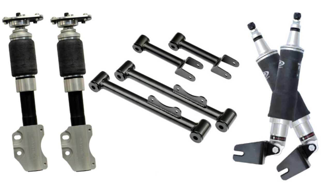 Ridetech 79-89 Ford Mustang Front and Rear Air Suspension System w/ SN-95 Spindle 12120297