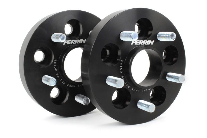 Perrin Wheel Spacers 25mm for 2002-2014 WRX, STI, BRZ, FR-S, Forester, Outback, Legacy, Impreza, Crosstrek