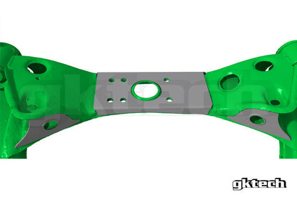 GKTech V2 S13 240sx/R32 GTS-T Skyline subframe weld in reinforcement plates
